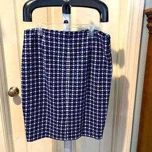 Talbots polyester/wool fully lined skirt